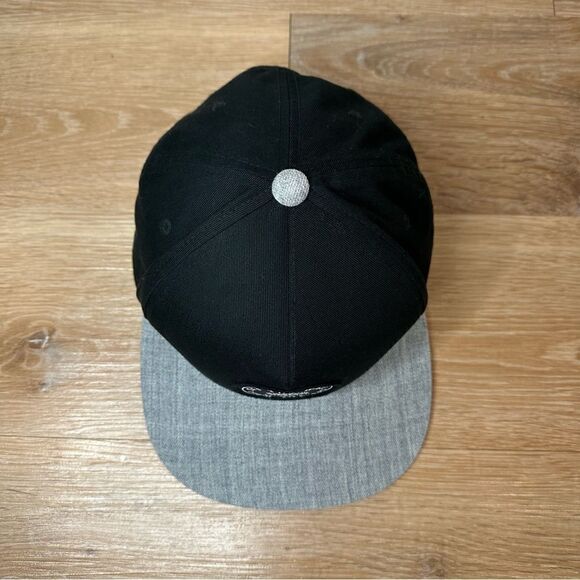 Vans Off the Wall Old Skool Gray Heathered Snapback Cap Hat - Picture 6 of 11